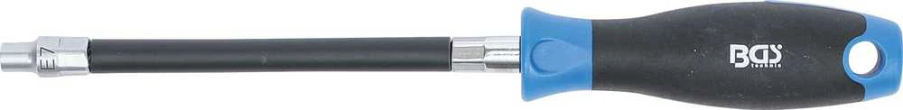 Bgs Technic Lanksti rankena su galvute | E tipas E 7 | Spyruoklės ilgis 150 mm (70023B)