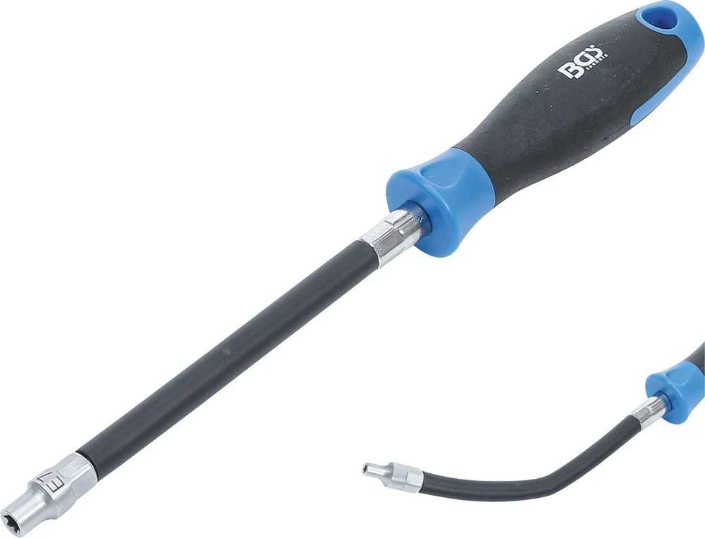Bgs Technic Lanksti rankena su galvute | E tipas E 7 | Spyruoklės ilgis 150 mm (70023B)