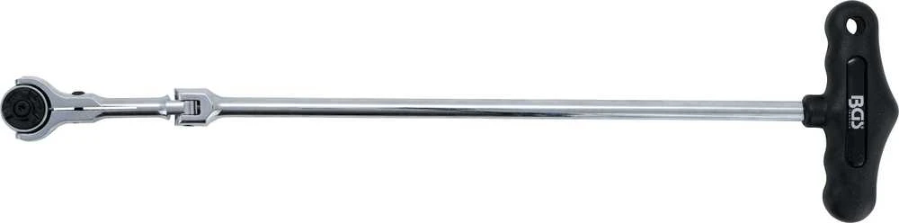 Bgs Technic Lanksti terkšlė su T-rankena | išorinis kvadratas 6,3 mm (1/4") (2126)