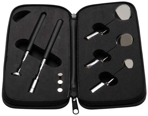 Bgs Technic LED magnetinių kėliklių ir apžiūros veidrodėlių rinkinys (3095)