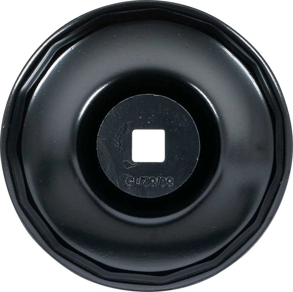 Bgs Technic Lėkštelė tepalo filtrui | 15-kampų | Ø 80 - 82 mm | Honda, Mazda, Nissan, Subaru, Toyota (1039-80-82)