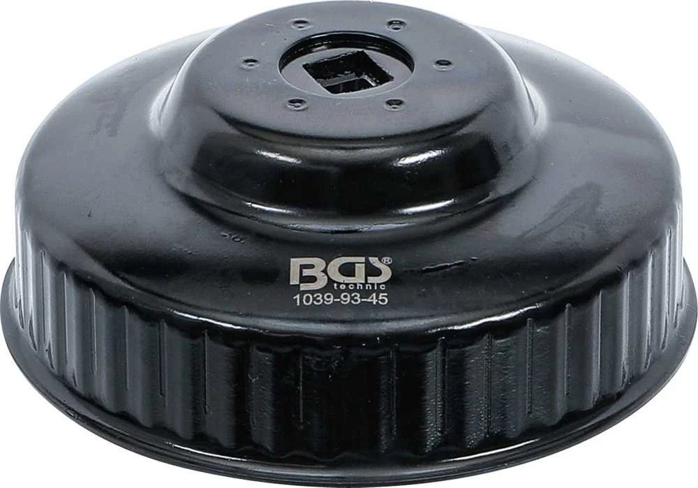 Bgs Technic Lėkštelė tepalo filtrui | 45 kampų | Ø 93 mm | Audi, VW (1039-93-45)