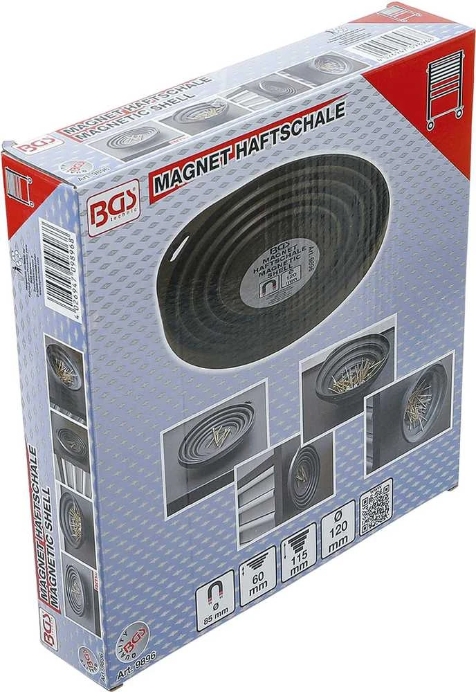 Bgs Technic Magnetinė lėkštelė | sulankstoma | Ø 120/220 mm (9896)