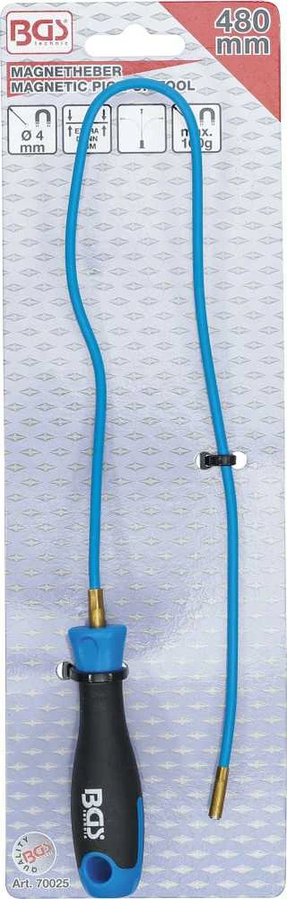Bgs Technic Magnetinis kėlimo įrankis | lankstus | 480 mm | trauka 0,5kg (70025)