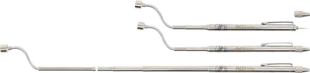 Bgs Technic Magnetinis kėlimo įrankis su lanksčiu galu | 580 mm | trauka 1,6kg (3183)