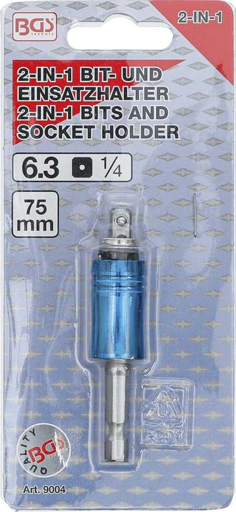 Bgs Technic Magnetinis laikiklis skirtas antgaliams ir galvutėms "2-IN-1" (9004)