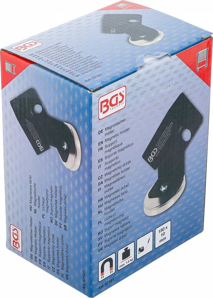 Bgs Technic Magnetinis laikiklis | suvirinimo degikliui | su silikonine apsauga (67181B)