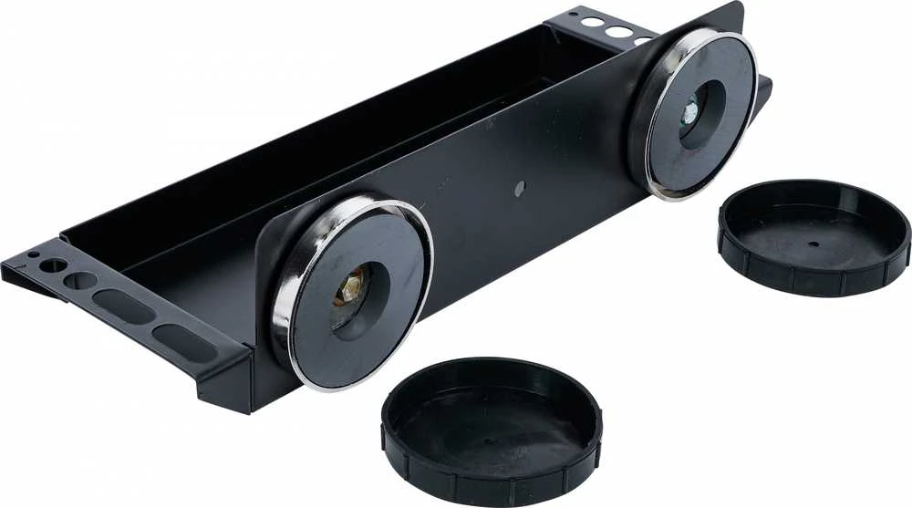 Bgs Technic Magnetinis laikymo dėklas | su šoniniais atsuktuvų laikikliais | 290 x 115 mm (67185)