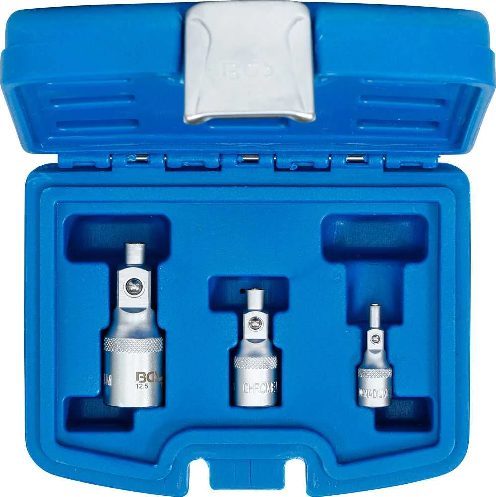 Bgs Technic Magnetinių ilgintuvų rinkinys | 6.3 mm (1/4") / 10 mm (3/8") / 12,5 mm (1/2") (198)