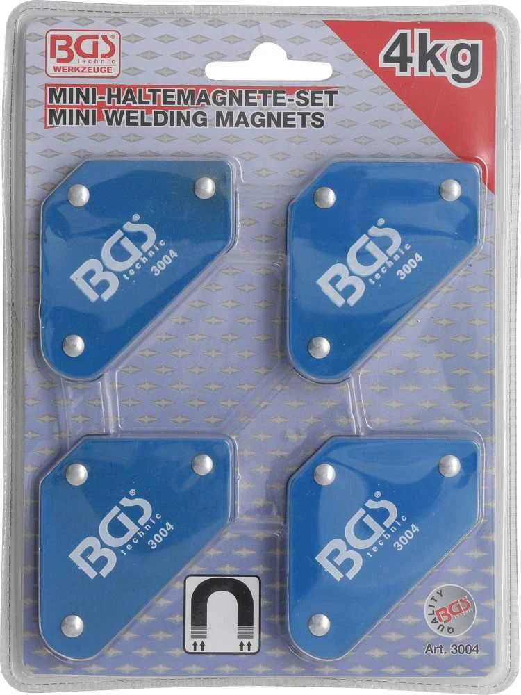 Bgs Technic Magnetinių laikiklių rinkinys | 45° - 90° - 135° | 4 vnt. (3004)
