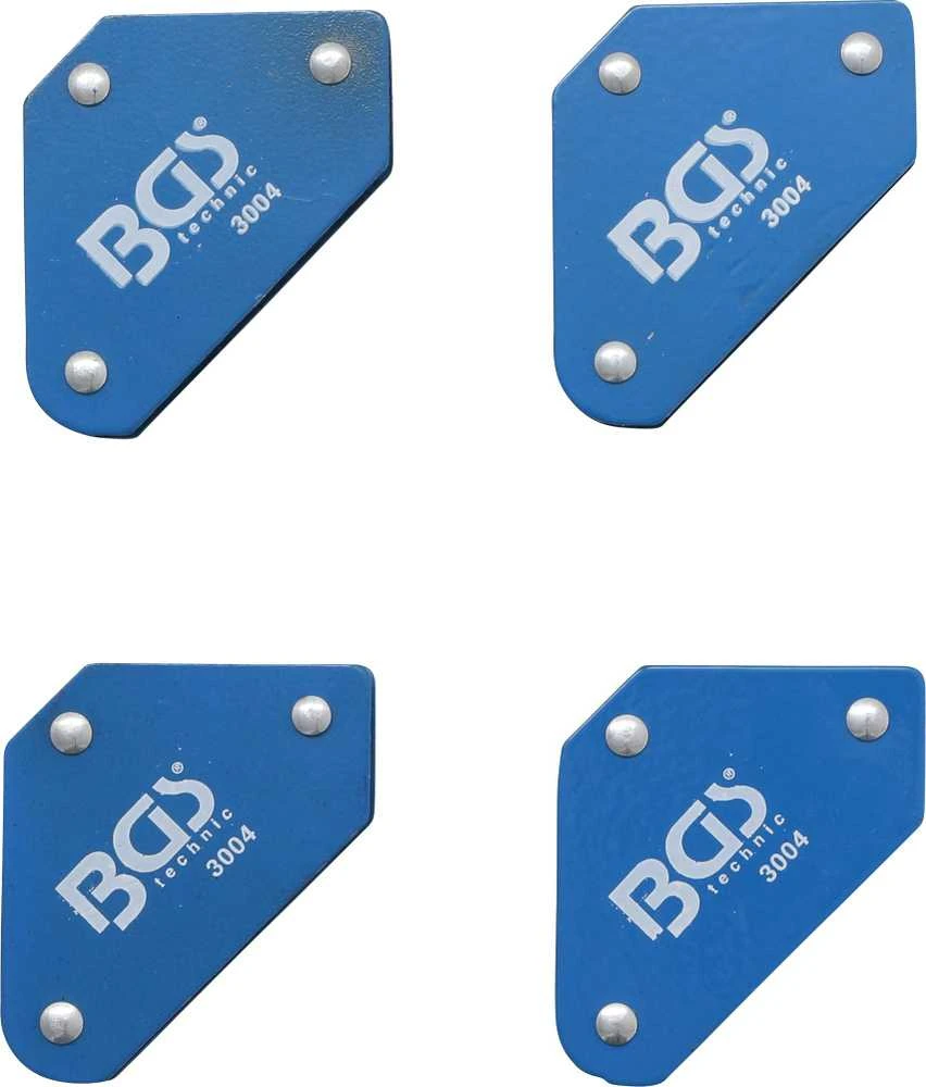 Bgs Technic Magnetinių laikiklių rinkinys | 45° - 90° - 135° | 4 vnt. (3004)