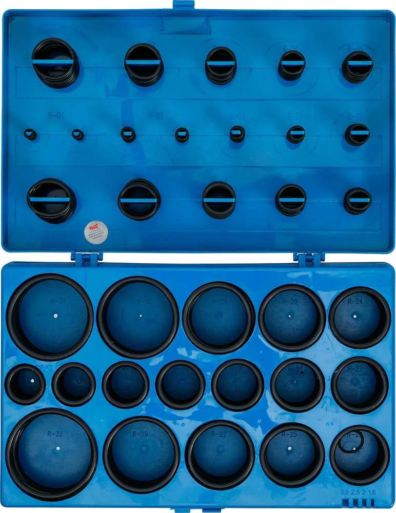 Bgs Technic Manžetų asortimentas | Ø 3 - 50 mm | 419 vnt. (8045)