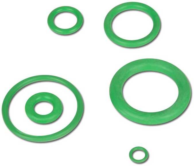 Bgs Technic Manžetų rinkinys kondicionieriams HNBR | Ø 3 - 22 mm | 225 vnt. (8121)