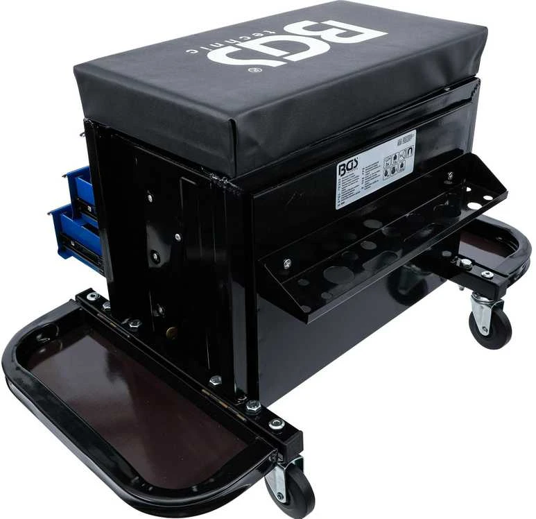 Bgs Technic Mechaniko kėdutė – mobili su 3 stalčiais – 150 kg (2859)