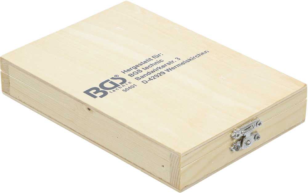 Grąžtas Bgs Technic Medienos karūnos ir frezų grąžtų rinkinys 4 - 12 mm | 6 vnt. (50401)