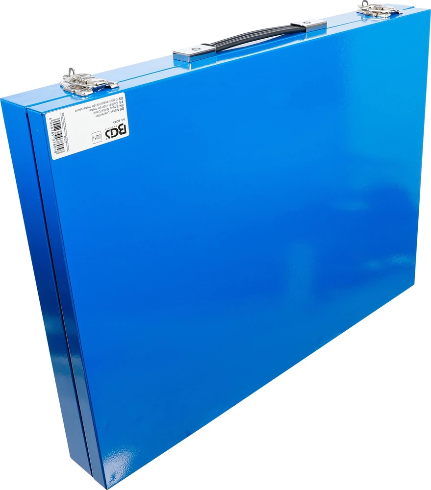 Bgs Technic Metalinė įrankių dėžė 3/3 įdėklams | 567 × 408 × 32 mm | BGS (BOX3)