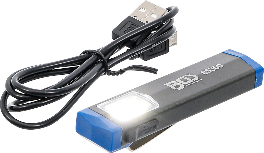 Bgs Technic Mini rankinė lempa | aliuminis | COB-LED (85350)