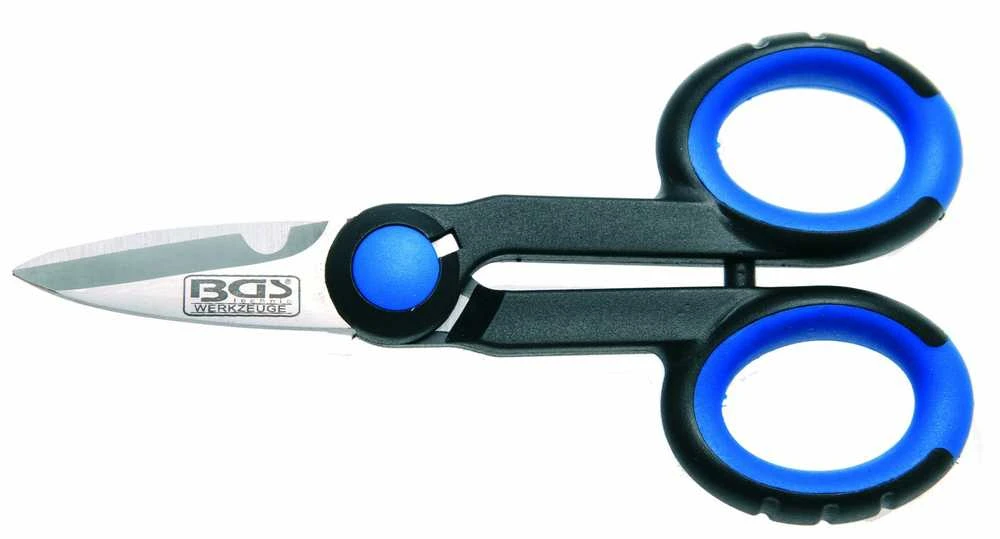 Bgs Technic Nerūdijančio plieno elektrikų žirklės | 145 mm (7963)