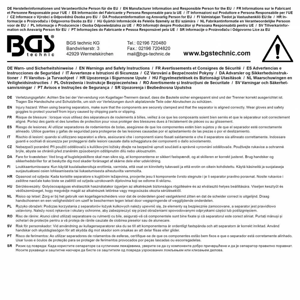 Bgs Technic Nuėmėjų komplektas su tiltu ir kojelėmis | 9 vnt (74569)