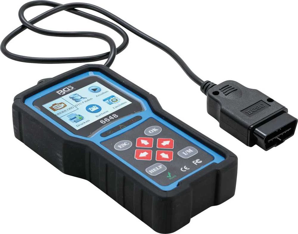Bgs Technic OBD II (EOBD) gedimų kodo diagnostikos skaitytuvas (6648)