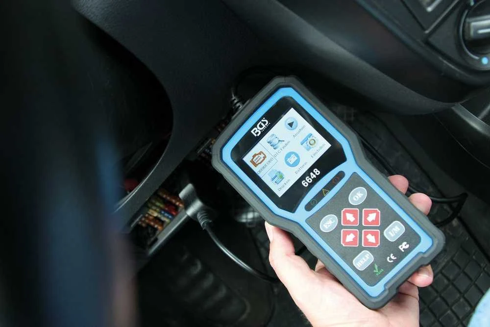 Bgs Technic OBD II (EOBD) gedimų kodo diagnostikos skaitytuvas (6648)