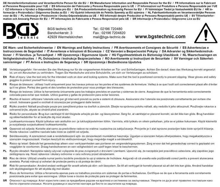 Bgs Technic Oru pripučiama pagalvė | su rankiniu siurbliu | Stačiakampė | 270 x 135 mm | 200 kg (74482B)