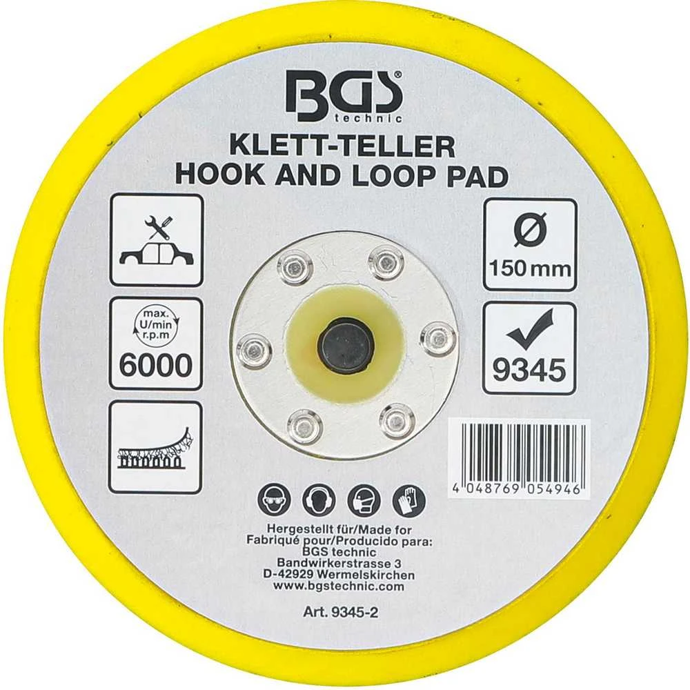Bgs Technic Padas poliruokliui BGS 9345 | Ø 150 mm (9345-2)