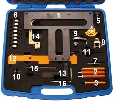Bgs Technic Paskirstymo veleno rakinimo įrankis | BMW N42 / N46 | iš BGS 62617 (62617-14)