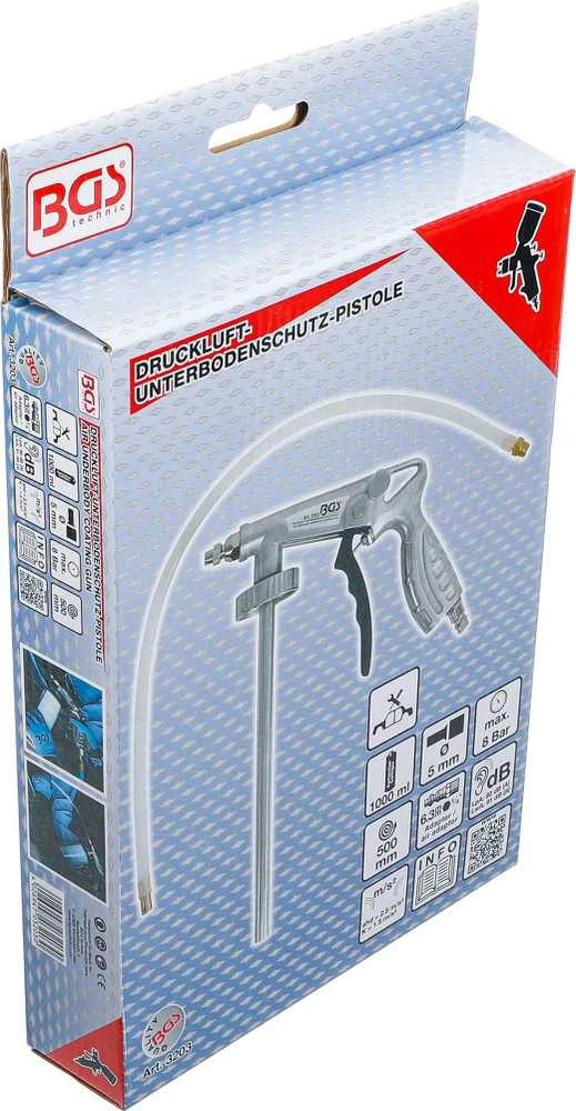 Bgs Technic Pistoletas graviteksui / autokonservavimui – su 500 mm žarna (3203)