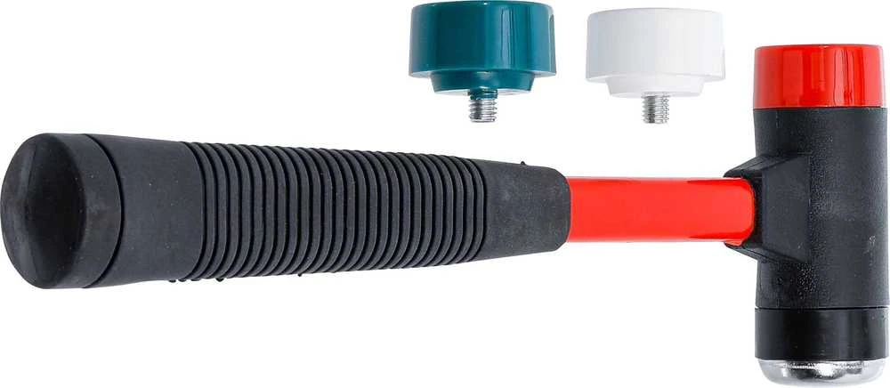 Bgs Technic Plaktukų rinkinys su keičiamomis galvutėmis | Stiklo pluošto rankena | Ø 38 mm (91864)