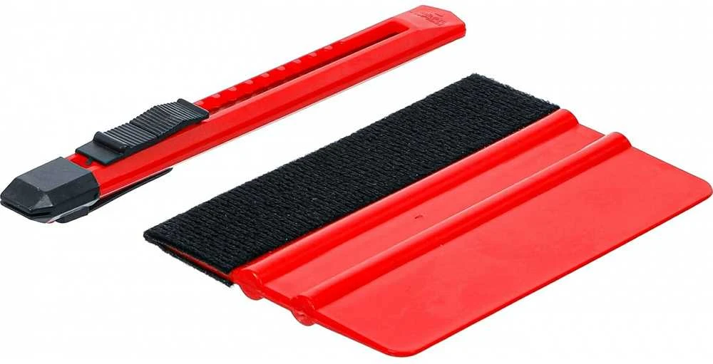 Bgs Technic Plastikinė mentelė | su veltinio kraštu | 2 vnt. (85215)
