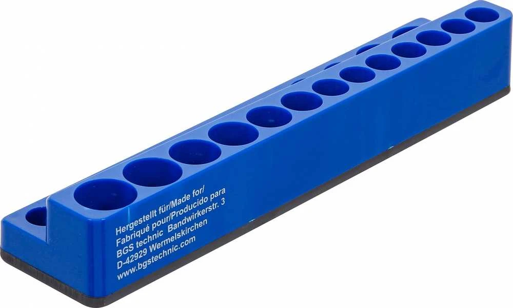 Bgs Technic Plastikinis galvučių laikiklis | magnetinis | 6,3 mm (1/4") | 26 vietų (74597)