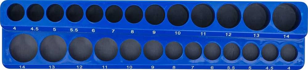 Bgs Technic Plastikinis galvučių laikiklis | magnetinis | 6,3 mm (1/4") | 26 vietų (74597)