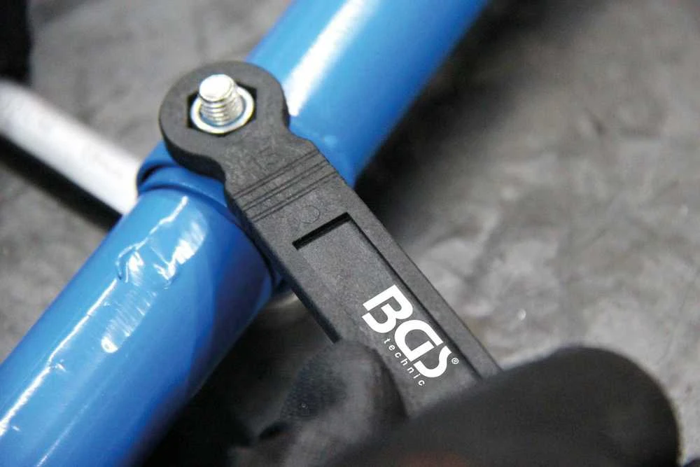 Bgs Technic Plastikinių dvipusių kilpinių veržliarakčių ir mentelės rinkinys | 5 vnt. (6663)