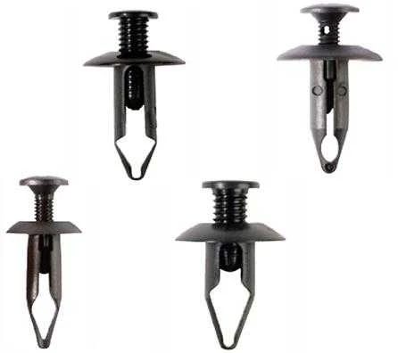 Bgs Technic Plastikinių įspaudimo tipo kniedžių asortimentas automobiliams Mazda, Honda, Ford, Nissan ir VW | 240 vnt. (9057)