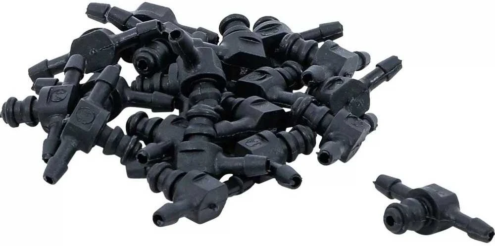 Bgs Technic Plastikinių jungčių rinkinys | T-forma | 20 vnt. (8107-20)