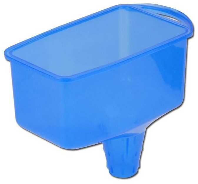Bgs Technic Plataus tipo piltuvėlis alyvai fiksuojamas | 850 ml rezervuaras (9986)