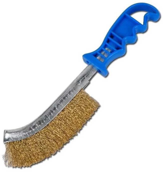Bgs Technic Plieninis šepetys | padengtas žalvariu | 260 mm (3172)