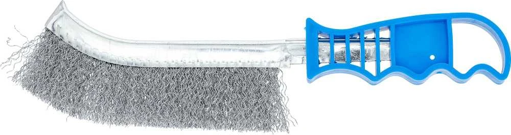 Bgs Technic Plieninis šepetys su patogia rankena – 260 mm (3171)