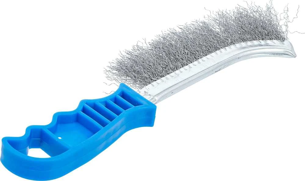 Bgs Technic Plieninis šepetys su patogia rankena – 260 mm (3171)