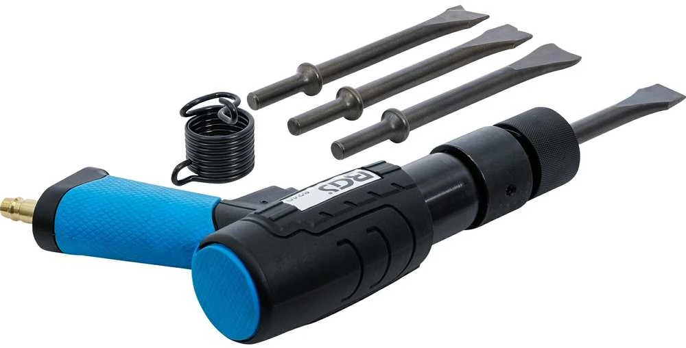 Bgs Technic Pneumatinis plaktuko ir kaltų rinkinys | su greito atleidimo griebtuvu | 10 mm (6240)