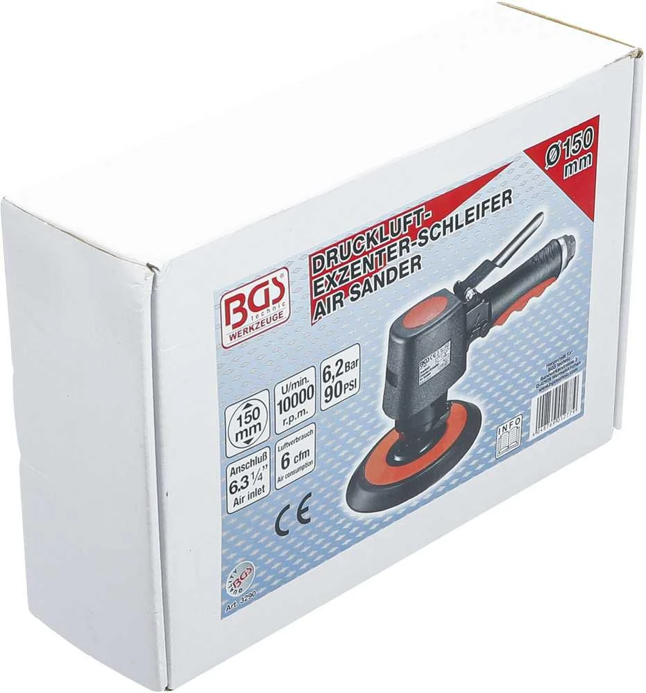 Bgs Technic Pneumatinis poliruoklis / ekscentrikas (3290)