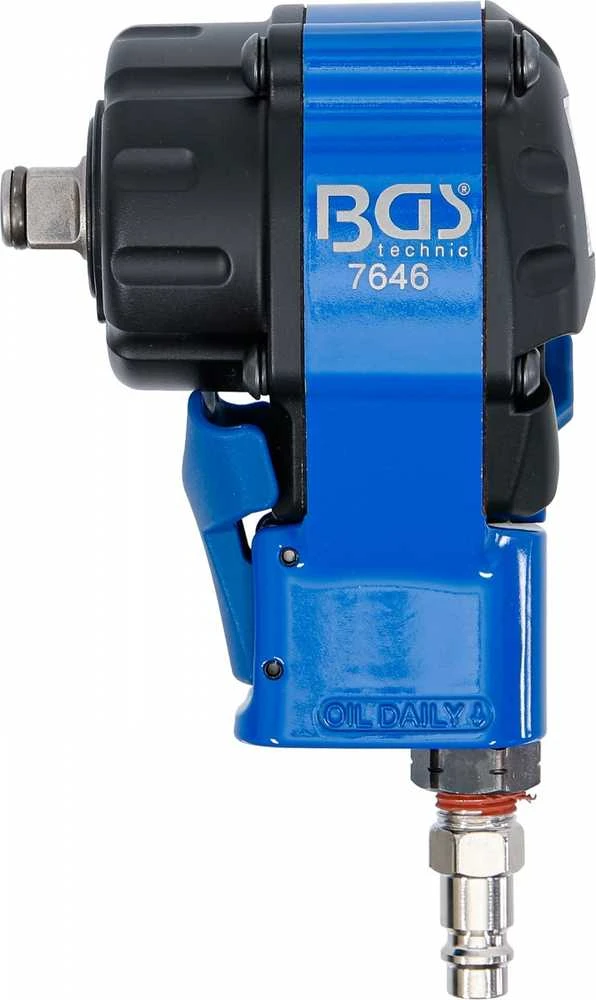 Bgs Technic Pneumatinis smūginis veržliasukis mini | 1/2" (12,5 mm) | 500 Nm (7646)