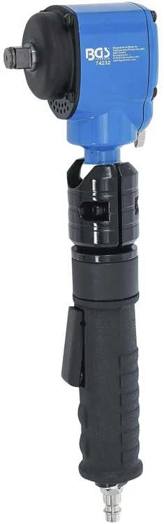 Bgs Technic Pneumatinis smūginis veržliasukis | su pakreipiama galvute ir smūginių galvučlų rinkiniu | 12,5 mm (1/2") | 650 Nm | 10 vnt. (74348)