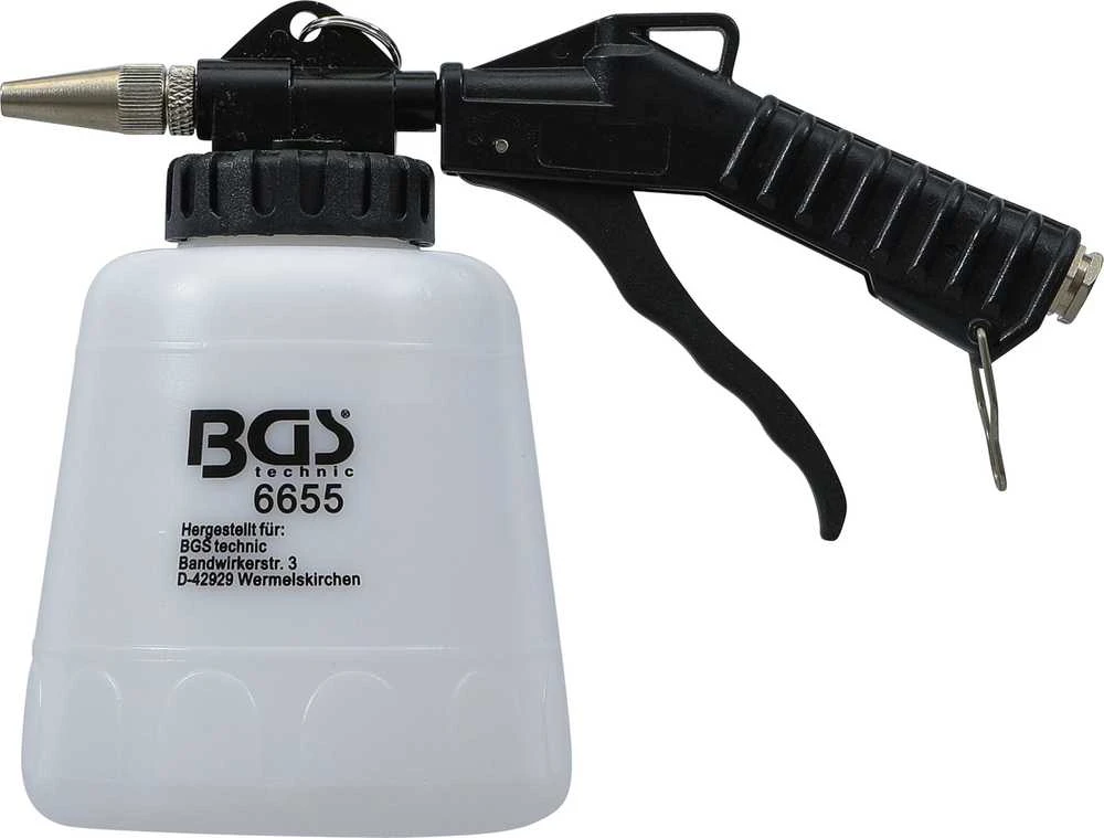 Bgs Technic Pneumatinis sodos ir kt. purškimo pistoletas (6655)