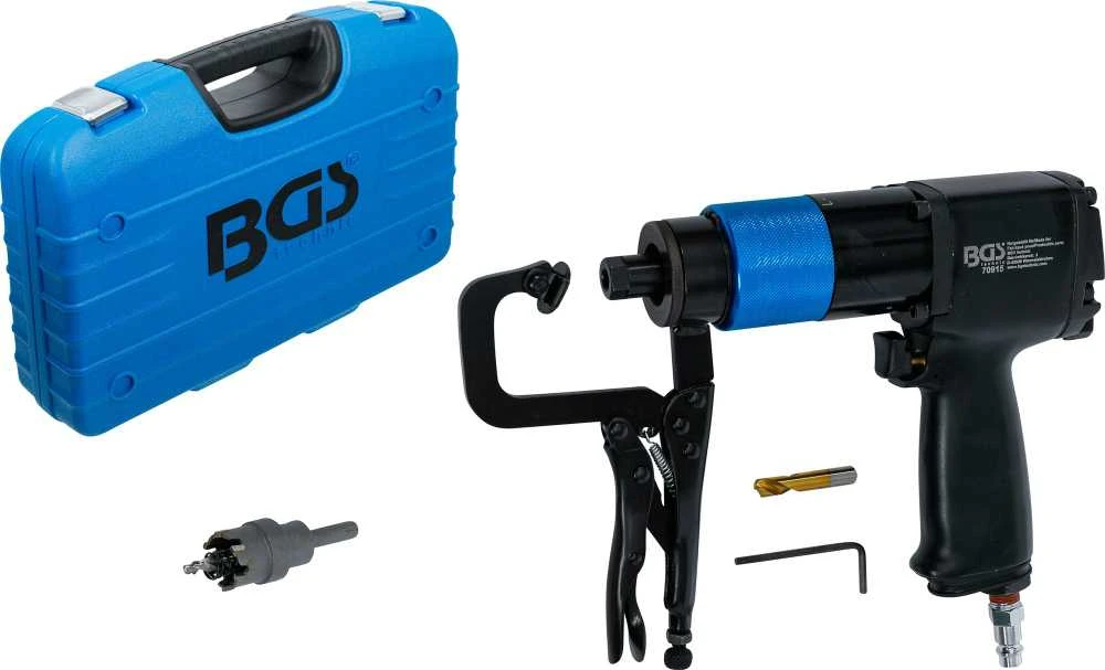 Bgs Technic Pneumatinis suvirinimo taškų nugręžėjas su rinkiniu (70915)