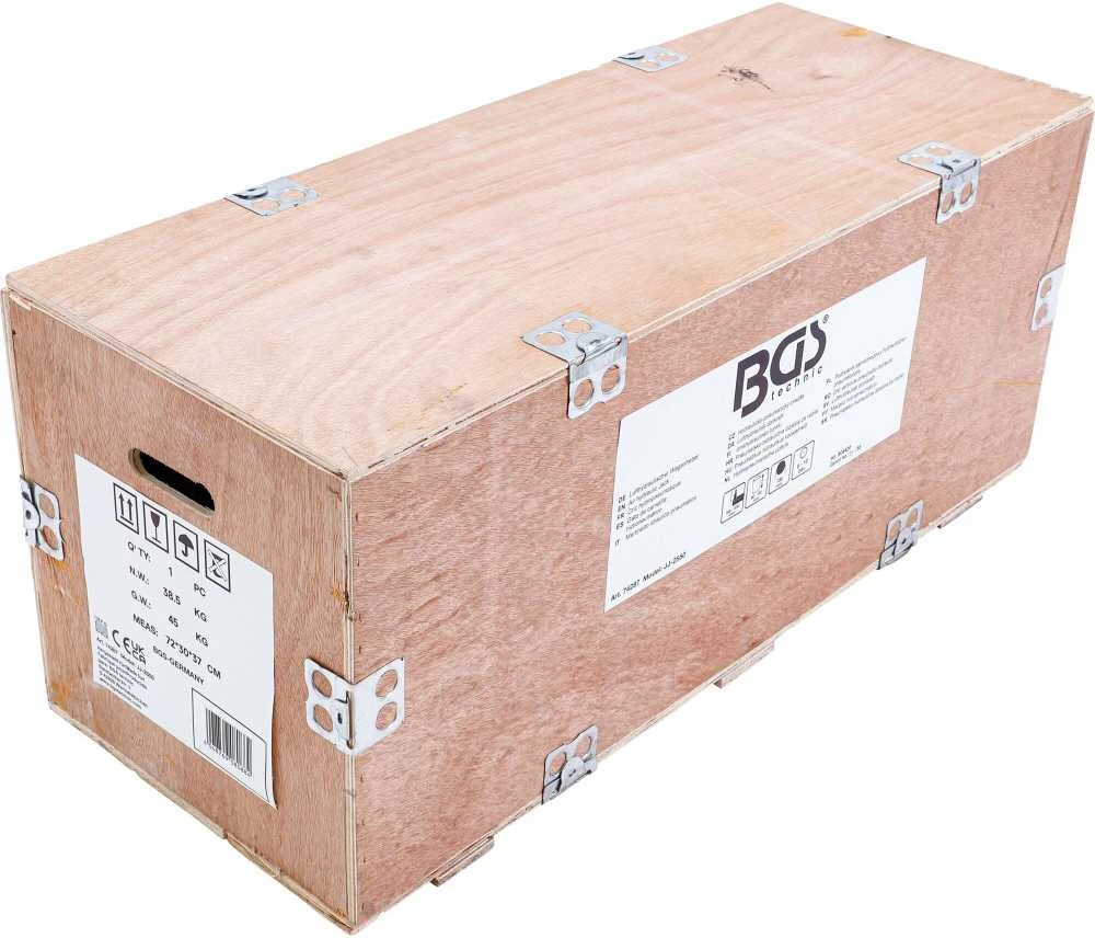 Bgs Technic Pneumo / hidraulinis keltuvas | mobilus | 25 / 50 t (74287)