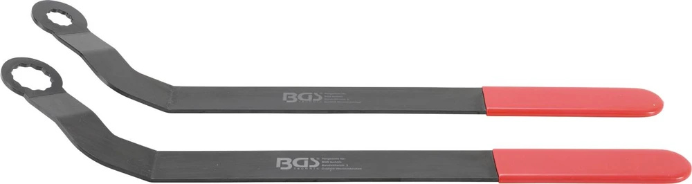 Bgs Technic Poli-V diržo įtempiklio raktų rinkinys | MINI EP3 / EP6 / N12 / N14 / N16 / N18 | 21 / 30 mm | BGS (6688)