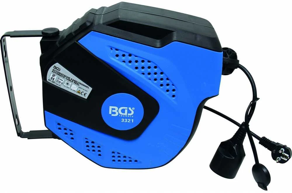 Bgs Technic Prailginimo kabelis su automatine rite | 15 m (3321)
