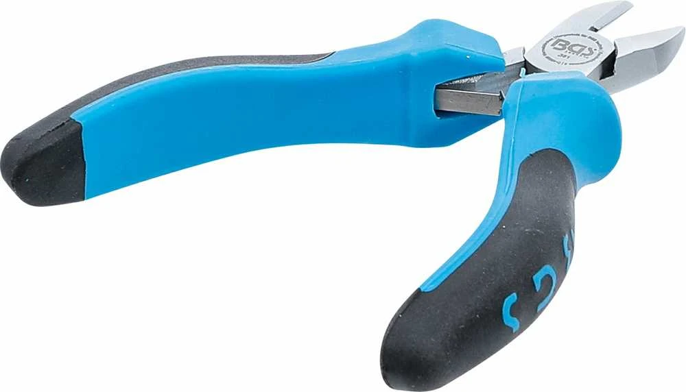 Bgs Technic Precizinės šoninio kirpimo replės – 115 mm, nikeliuotos – lengvos (381)